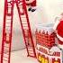 Cute Santa Clause Climbing The Ladder Santa Toys Shortsvideo Christmas Present Santa