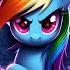Rainbow Dash Rainbow Factory WoodenToaster AI Cover