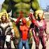 WHO S THE STRONGEST SPIDERMAN VS HULK VS IRONMAN VS SUPERMAN Shorts Spiderman Hulk Ironman