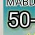 MABDAUL QIROAT 2 Kitob 50 Dars