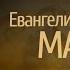 Евангелие от Марка Глава 12 сурдоперевод