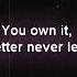 Eminem Lose Yourself Karaoke Instrumental Lyrics