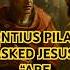 He Knew Jesus Was Innocent But Still Gave The Order PontiusPilate Jesus BibleStory