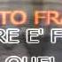 Le Orme Canzone D Amore Karaoke Fair Use