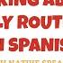 How To Talk About Daily Routine In Spanish