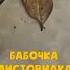 Бабочка листовидка Не отличить от пожухлого листа