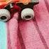 Kinder Joy Transforming Robot Car Red Shorts
