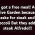 YAY OML THANK U Olivegarden