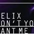 Felix Don T You Want Me Hooj Mix
