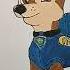 Гонщик из мультика Щенячий патруль Paw Patrol Dog Racer Простые рисунки для детей