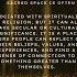 Sacred Space Explained