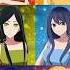 Oshi No Ko Girls As Rainbow 推しの子 Oshinoko Shorts