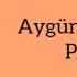 Aygun Kazimova Parol Audio Music