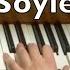 Ahmet Kaya Söyle Piano Tutorial Söyle Yağmur Çamur