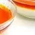 Молочный десерт с карамелью