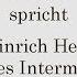 Heinrich Heine Lyrisches Intermezzo 44 Ich Hab Dich Geliebet