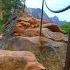 Angel S Landing Scariest Hike In America Steep Drop Off Zion National Park Utah