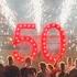 Фейерверк на День Рождения 50 лет