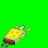 Chroma Key Bowing SpongeBob Green Screen