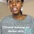 Chinese Makeup On Dark Skin Korean Makeup On Black Girl Grwm Makeuptutorial Eyeshadow Makeup