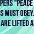 Burdens Are Lifted Away