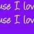 September Because I Love You With Lyrics