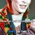 How This Lucky Fan Met David Bowie Davidbowie Davidbowiefan Davidbowielive