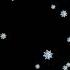 Футаж на Хромакее Красивые Снежинки Background Beautiful Snowflakes Green Screen