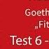 Arena A2 Test 6 Hören Teil 2 Prüfungsvorbereitung Goethe Zertifikat A2