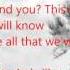 Walking On Cars Speeding Cars Lyrics Video