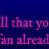 Karaoke Pia Mia I M A Fan Ft Jeremih Lyrics