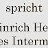 Heinrich Heine Lyrisches Intermezzo 17 Wie Die Wellenschaumgeborene