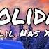 Lil Nas X Holiday Clean Lyrics