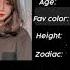 My Name My Age My Favorite Color