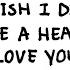 My Heart Feels So Empty Without You