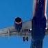 Звук двигателей Moscow самолет Airplane Airport