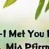 I Met You In The Summer Feat Mia Pfirrman Loving Caliber
