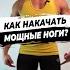 КАК НАКАЧАТЬ МОЩНЫЕ НОГИ