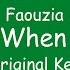 Faouzia Wake Me When It S Over Karaoke
