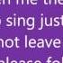 Celine Dion Ne Partez Pas Sans Moi English Lyrics In Tune With Song