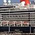 Отход круизного лайнера КОРОЛЕВА ЕЛИЗАВЕТА Departure Of The Cruise Ship QUEEN ELIZABETH