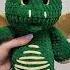 Вязаный дракон Гоша Супер подарок на год Дракона Crochet Knitting плюшевыеигрушки