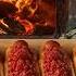 Wilderness Chili Dogs Cooked Over Fire With Real Beef Sausage