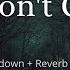 Tim Juliano Don T Go Slowed Down Reverb 432Hz DAYCORE