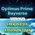 Optimus Prime Bayverse Vs Eren Yeager Aot Shorts