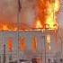Church Steeple Catches Fire Collapses After Being Struck By Lightning Shorts