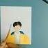 BTS Jungkook Very Easy Drawing Euphoria Youtubeshorts Painting Bts Jungkook Euphoria Easydrawing