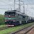 Тепловоз 2ТЭ116 БТС с наливным поездом на перегоне ржд Train поезд Railway 2тэ116 вагон жд