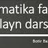 Matematika 1 1 14 Ayniyatlarni Isbotlash Va Ifodalarni Soddalashtirish