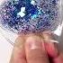 DIY Blue Color Nano Tape Bubbles
